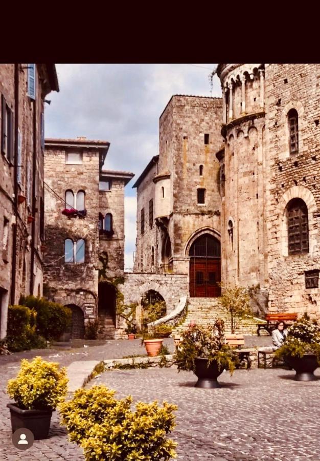 La Casa Del Borgo Anagni Lägenhet Exteriör bild